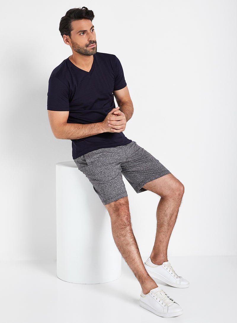 JOCKEY - Solid Design Short Sleeves T-Shirt True Navy - Image 1