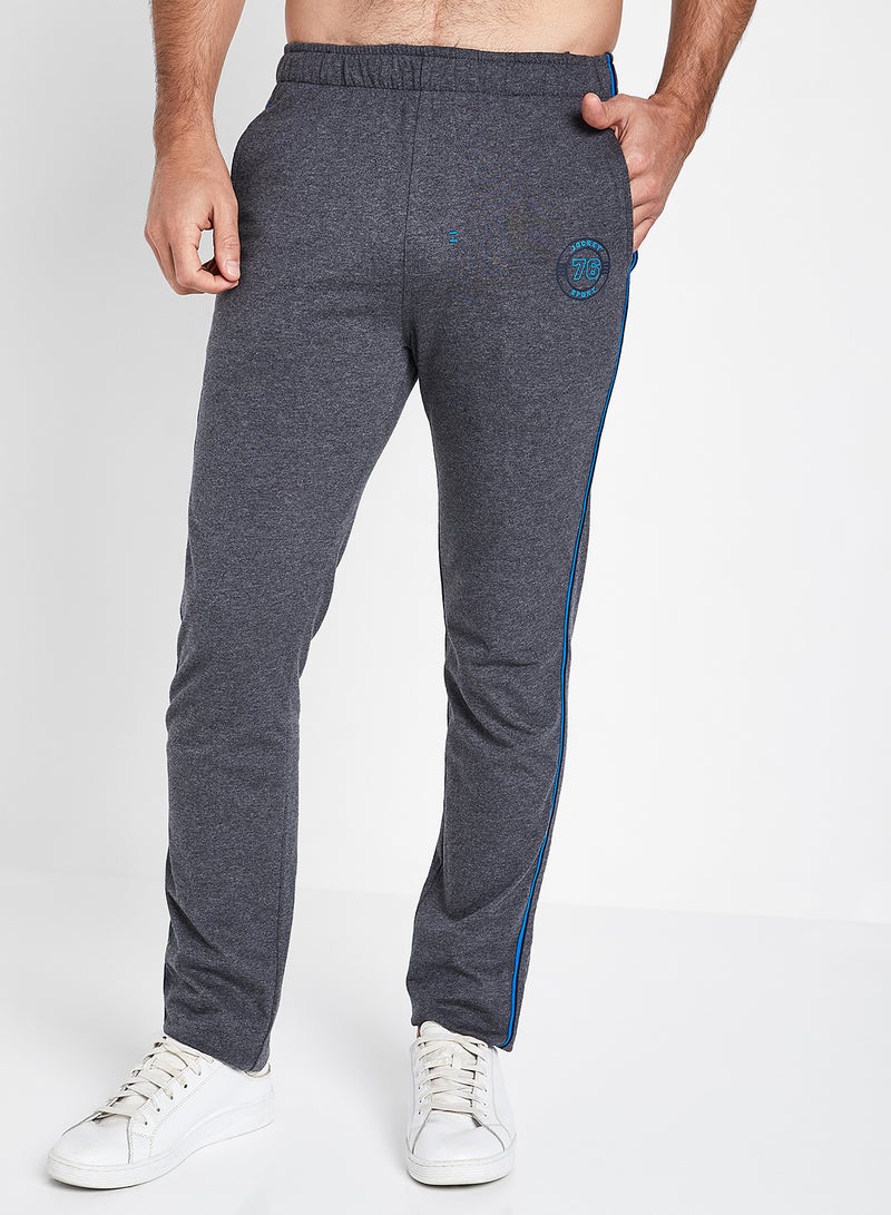 JOCKEY Pocket Detailed Sweatpants Grey/Navy - Image 2
