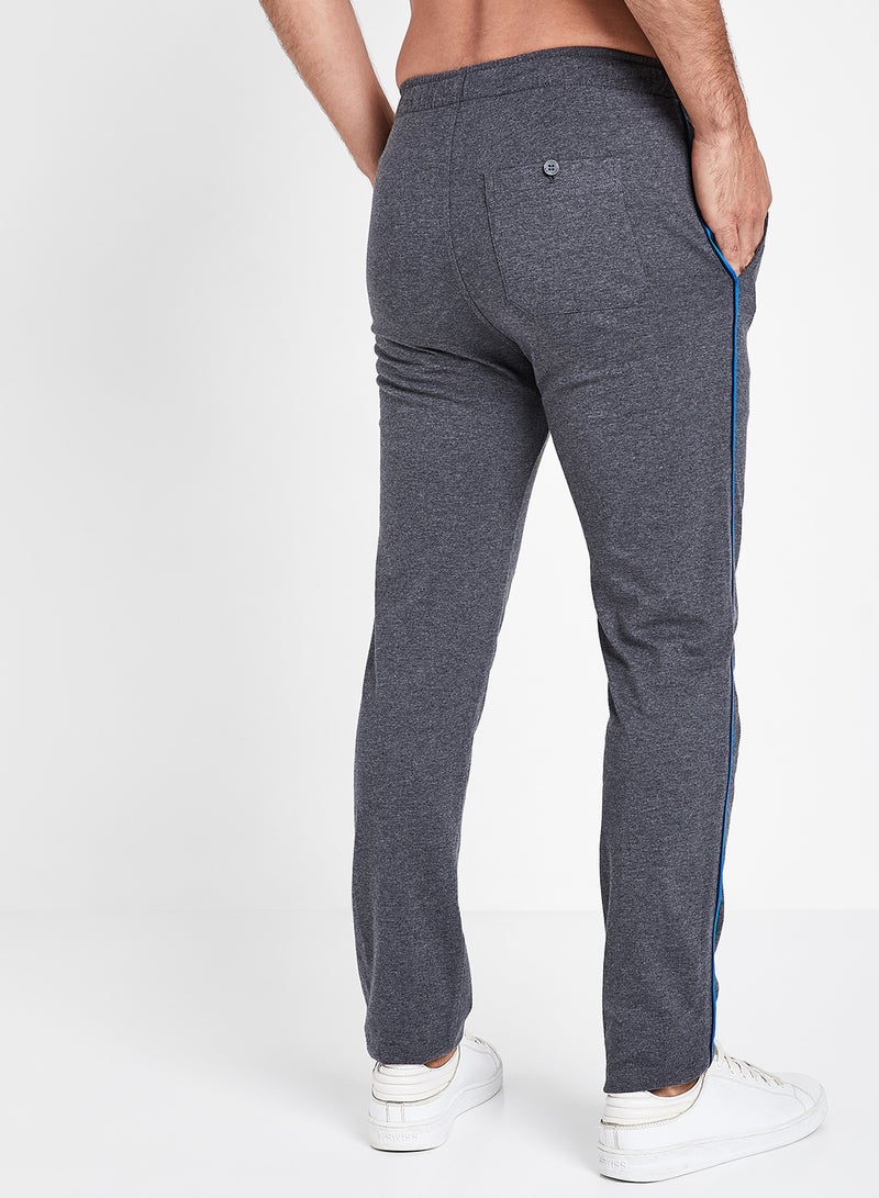 JOCKEY Pocket Detailed Sweatpants Grey/Navy - Image 4