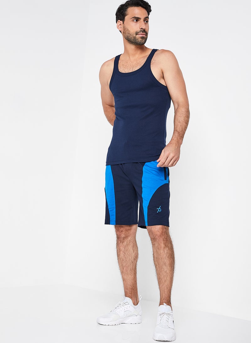 جوكي فيست برقبة مربعة كحلي - Image 3