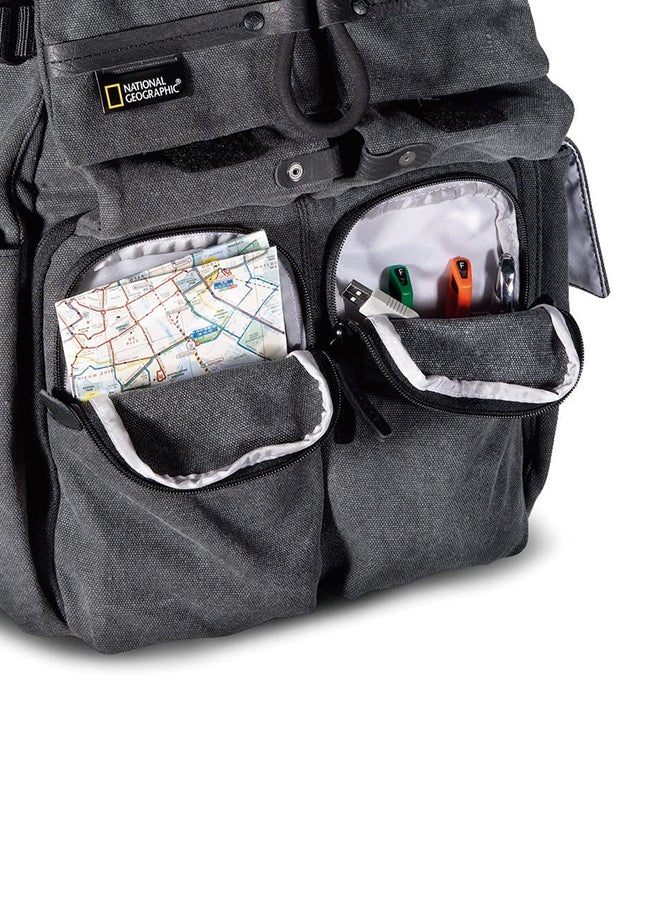 سمادل حقيبة كتف للتصوير الفوتوغرافي رمادي - Image 5