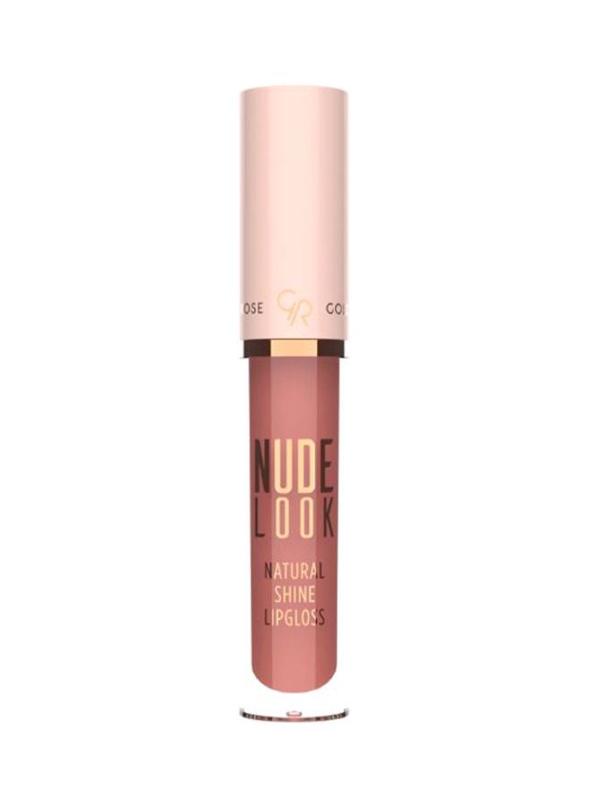 Golden Rose Natural Shine Lip gloss 04 Peachy Nude  - Image 1