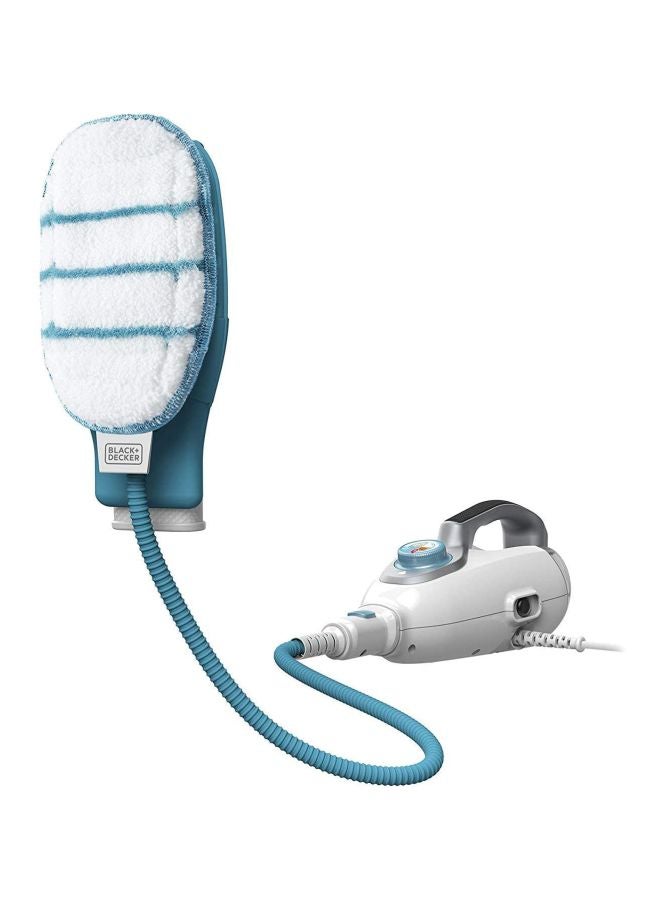 BLACK+DECKER - 15-In-1 Steam Mop With Steamitt- 1300 Watt- 1300 W FSMH13151SM-B5 Silver/Blue/Black - Image 1