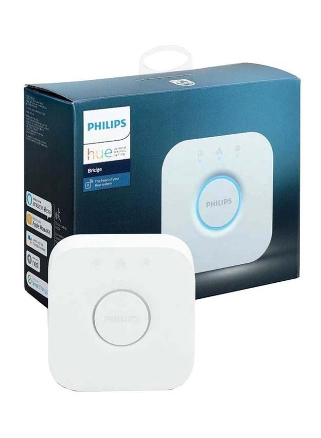 Philips - Hue Smart Hub White 7 x 5.7 x 3inch - Image 1
