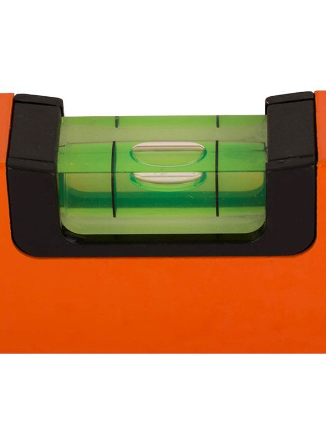 BLACK+DECKER - 60cm aluminium box beam triple spirit level, orange/black - bdht43189, 2 years warranty Orange 600x20x50mm - Image 1
