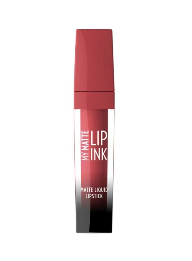 Golden Rose - My Matte Lip Ink Liquid Matte Lipstick 09 Light Red - Image 1
