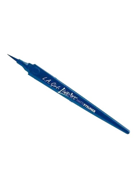 Line Art Matte Eyeliner Gle714 Cobalt
