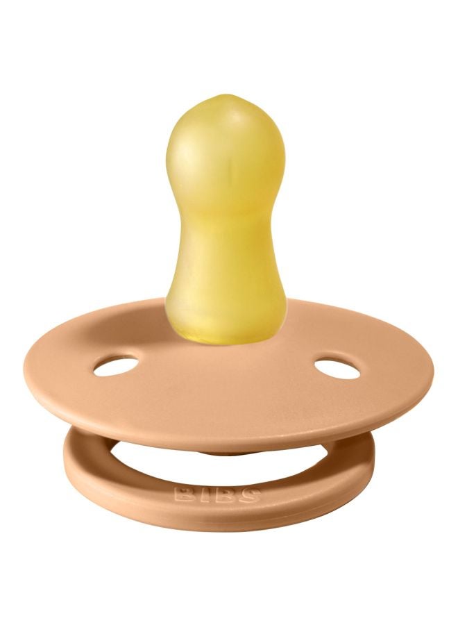 بيبس لهاية مقاس 1، للأطفال من سن 0 إلى 6 أشهر، قطعة واحدة  - لون خوخي - Image 1