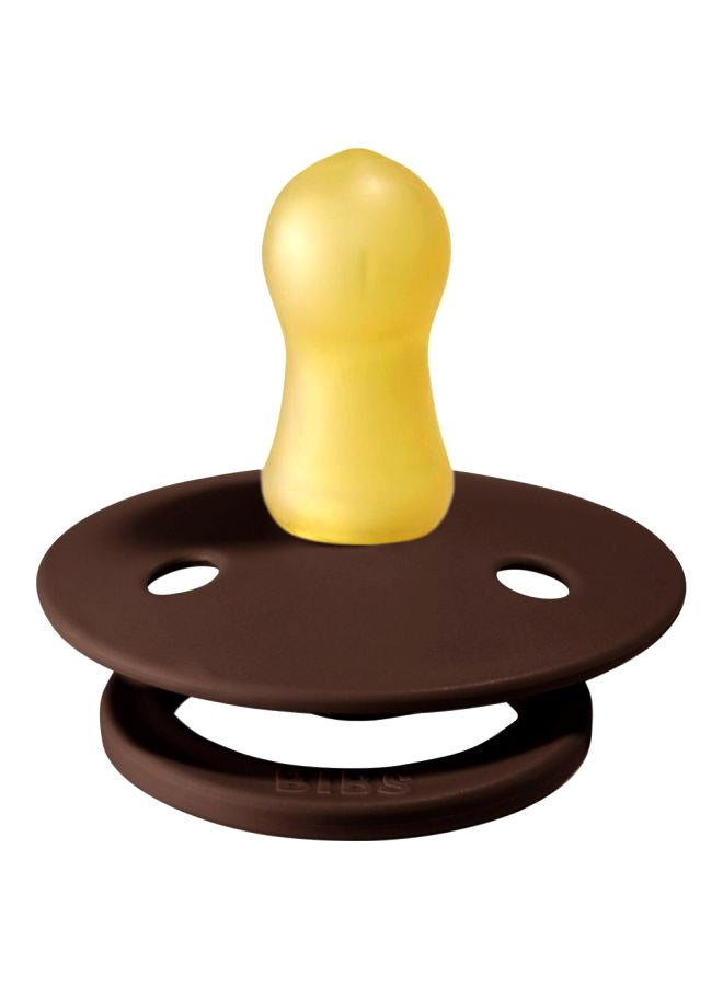 BIBS Pacifier Size 1,  Baby 0-6M , 1-piece - Mocha  - Image 1
