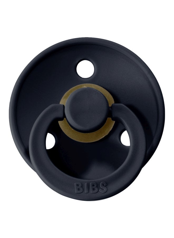 بيبس لهاية مقاس 2، للأطفال حديثي المشي من عمر 6 - 18 شهراً، قطعة واحدة - بلون أزرق دينيم داكن - Image 2