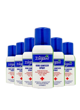 6-Piece Hand Sanitizer Spray Set 6 x 100ml - v1590569929/N38236299A_1