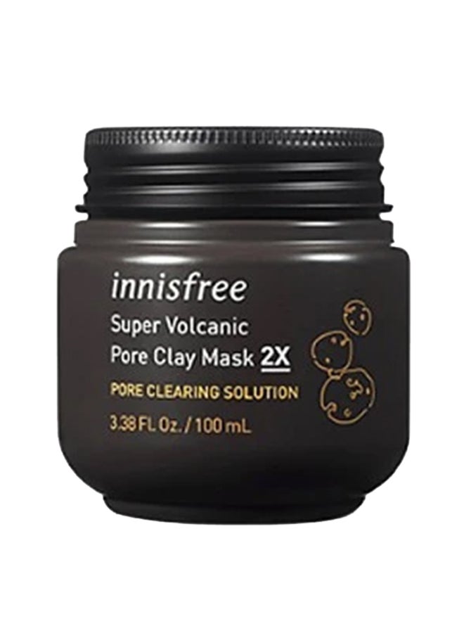 إنِّسفري ماسك 2X من الطين البركاني الفائق لتنظيف المسام 100ملليلتر - Image 1