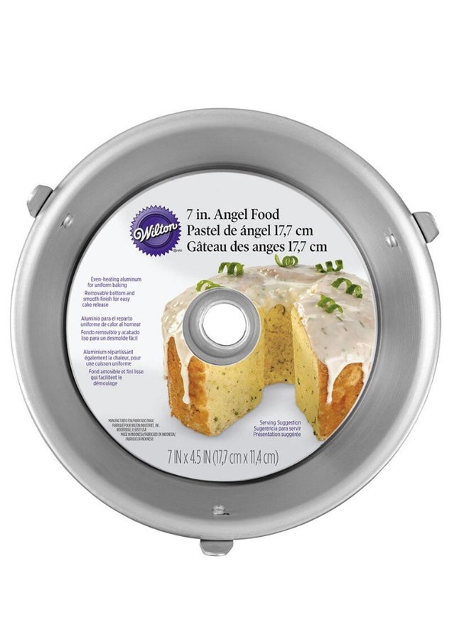 Wilton Angel Food Cake Bakeware Pan Silver 10x4inch - Image 2