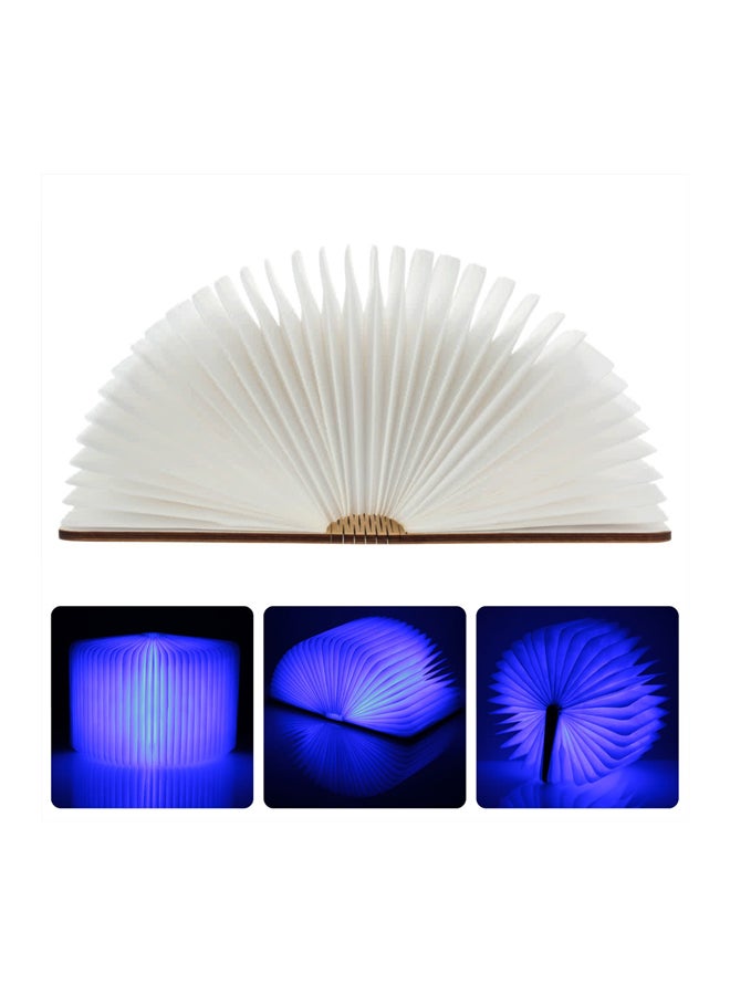 LIXADA Rechargeable Folding Book LED Light Blue 21.5x17x2.5cm  - Image 3