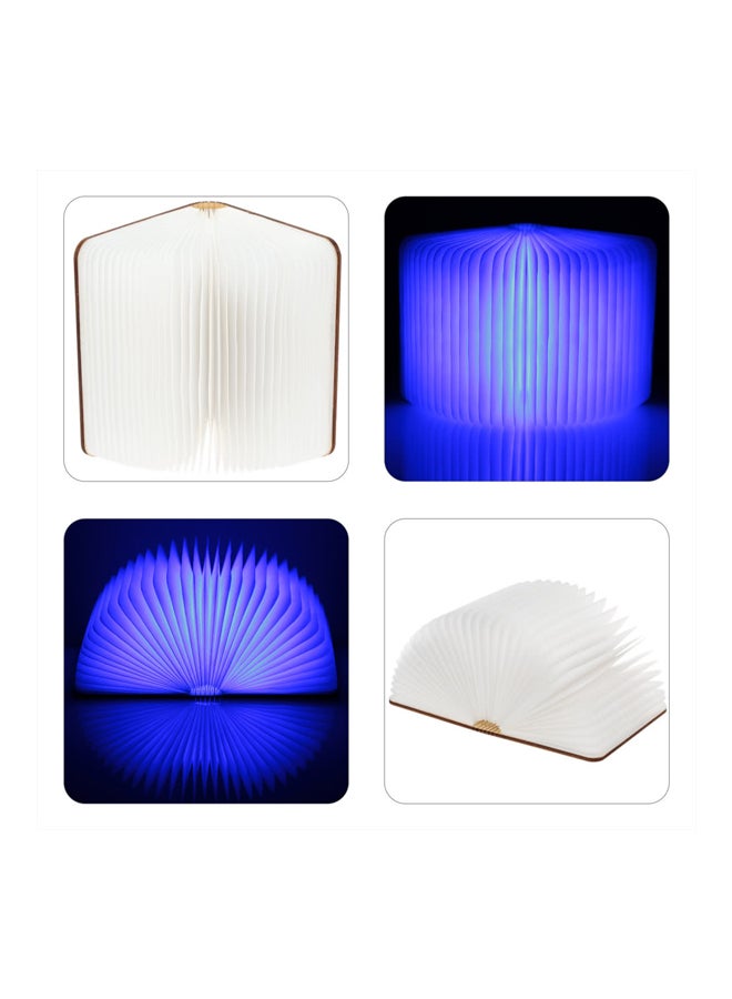 LIXADA Rechargeable Folding Book LED Light Blue 21.5x17x2.5cm  - Image 4
