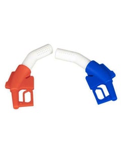 Generic 2-Piece Pistol Shape Tea Infuser Set Orange/Blue/White 15cm  - Image 1