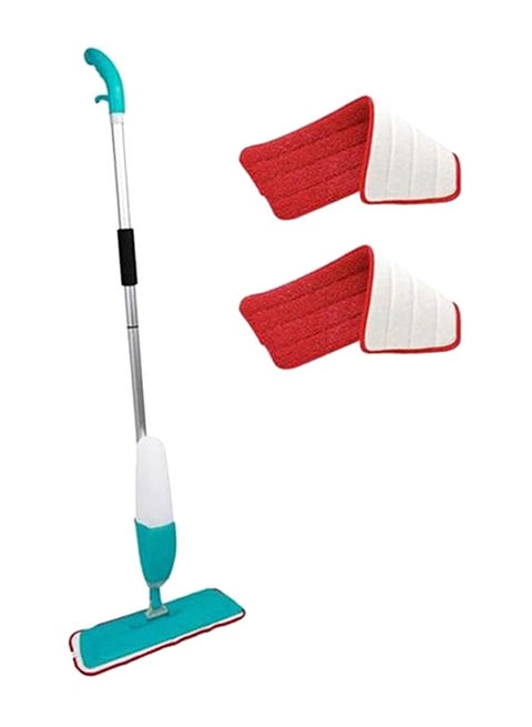 Handheld Floor Cleaning Spray Mop With Towels Multicolour 110cm
