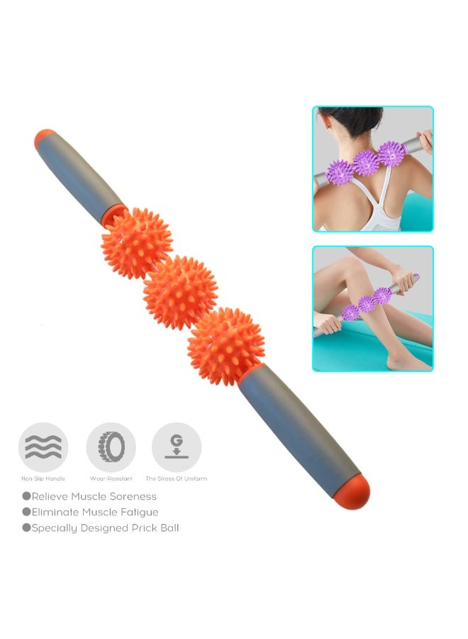 Generic - Fitness Body Relaxation Prick Ball Roller Stick 44 x 7 x 7cm - Image 1