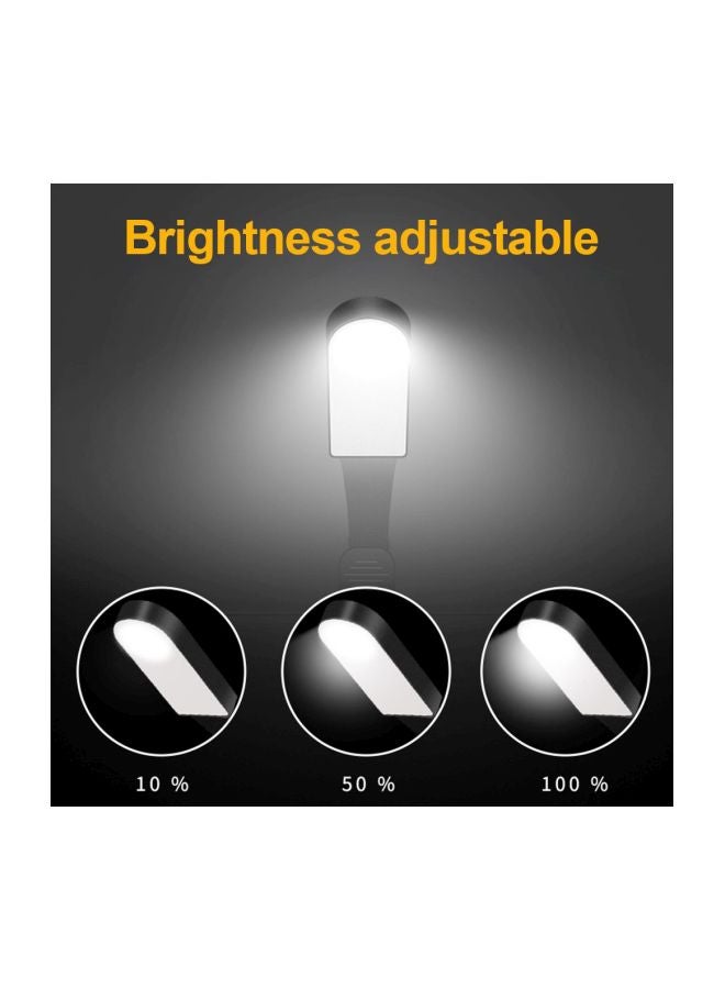 Learning Eye Protection Adjustable LED Table Lamp White 10x4x8cm - Image 3