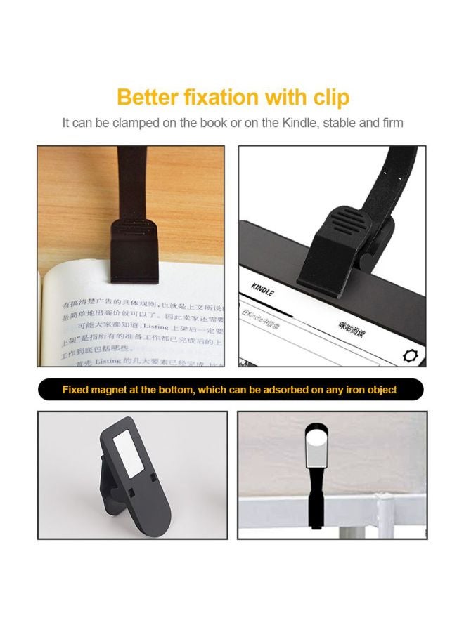 Learning Eye Protection Adjustable LED Table Lamp White 10x4x8cm - Image 5