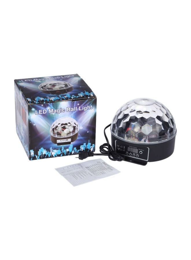 Digital LED RGB Crystal Stage Light Clear/Black 6.9x6.7x6.3inch - Image 3