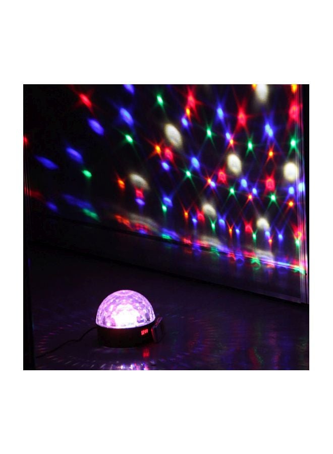 Digital LED RGB Crystal Stage Light Clear/Black 6.9x6.7x6.3inch - Image 4