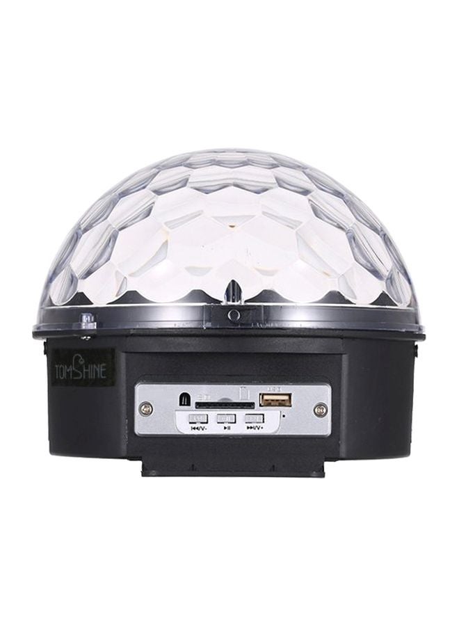 Tomshine Rotating Magic Ball LED Light Multicolour 18x16cm - Image 1