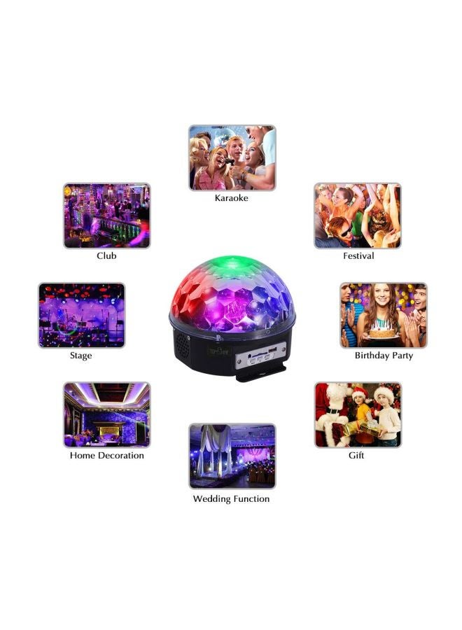 Tomshine Rotating Magic Ball LED Light Multicolour 18x16cm - Image 3