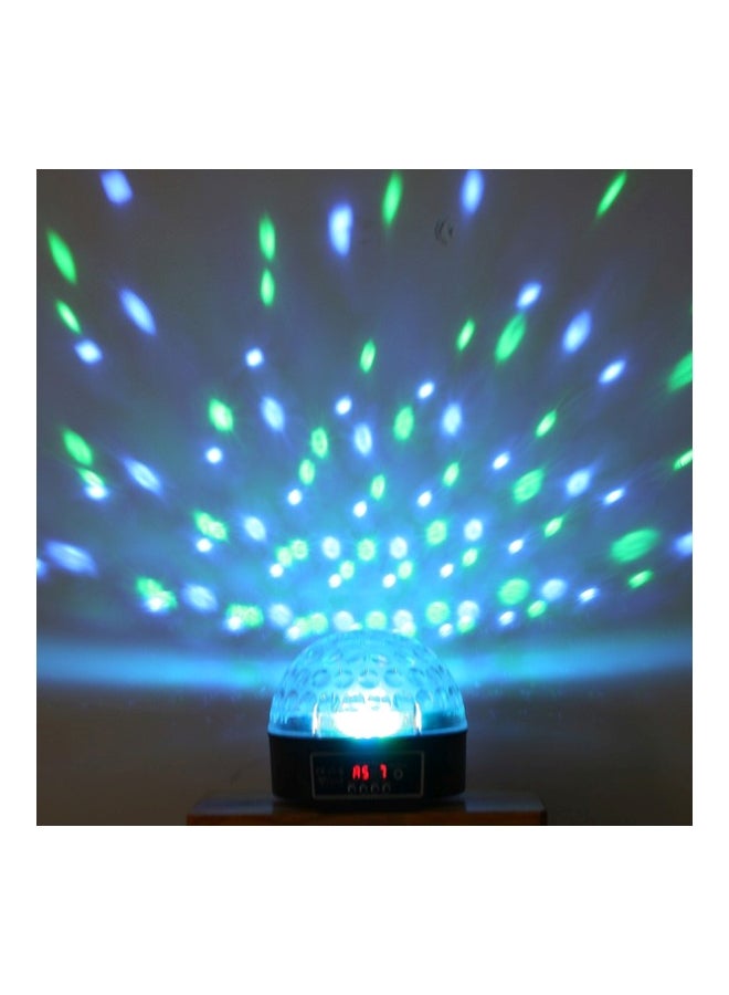 مصباح ديسكو LED بتصميم كرة كريستالية ساحرة أحمر / أخضر / أزرق 176x176x140مم - Image 3