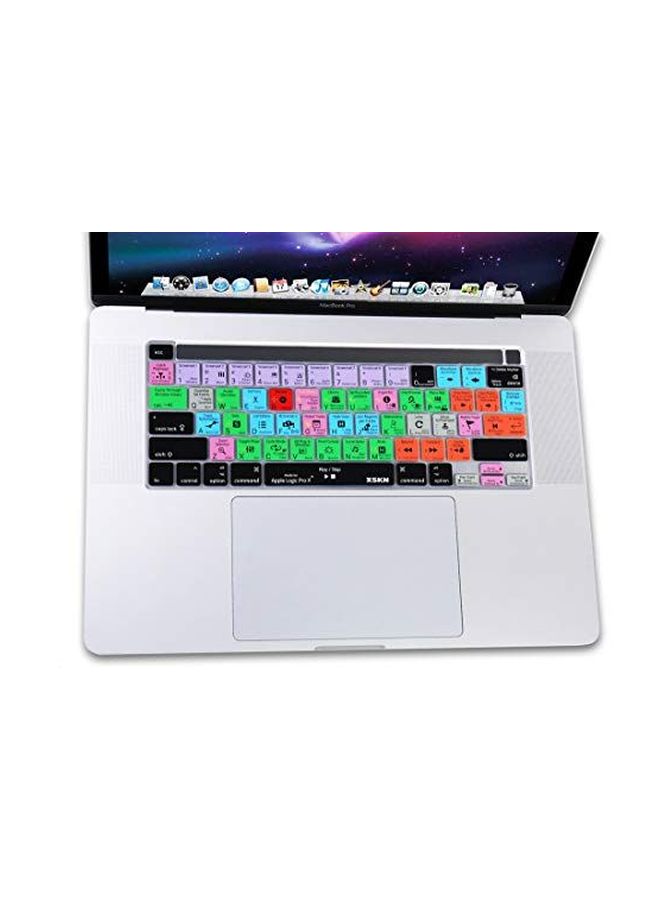 Generic - Protective Keyboard Skin For Apple Logic Pro X/MacBook Pro A2141 16-Inch Red/Yellow/Green - Image 1
