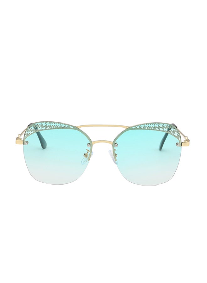Fashionable Rimless Metal Frame Sunglasses - Image 1