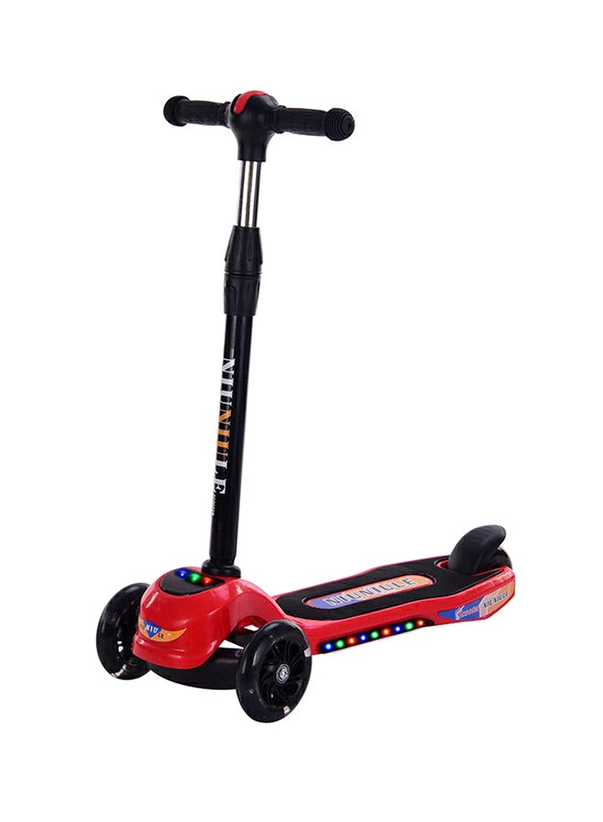 Cool Baby 3-Wheel Foldable Kick Scooter Red 76 x 58cm - Image 1