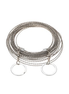 Generic Wire Saw Camping Hiking Survival Saw 17.0 x 12.0 x 1.5cm  - Image 1