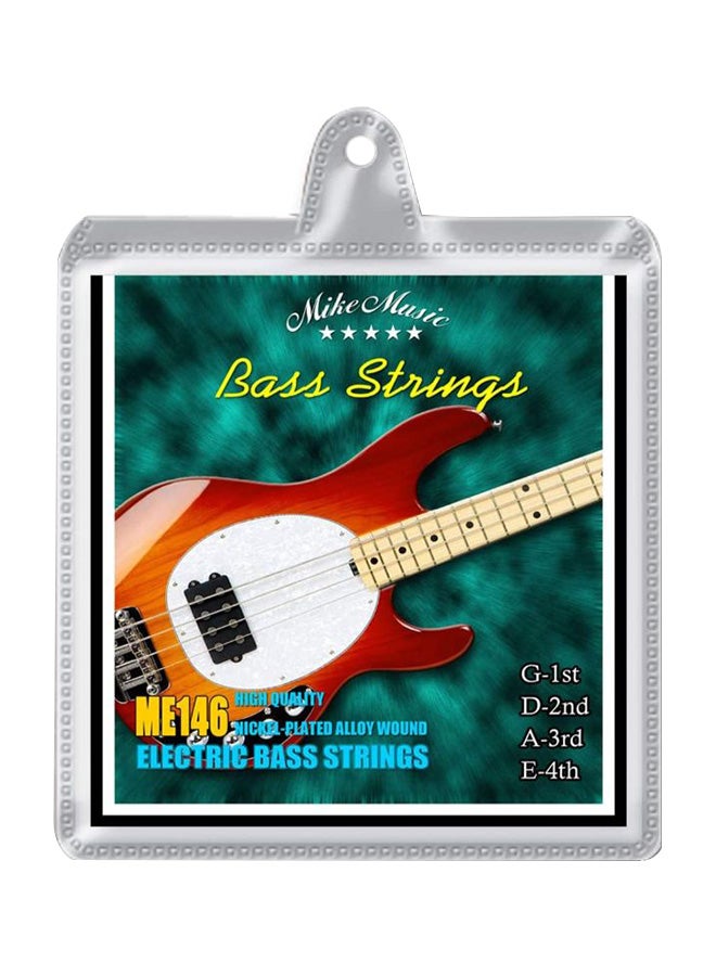 MIKE 4-Piece Electric Bass Guitar String - Image 1