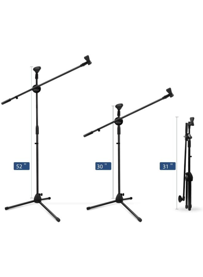 Microphone Stand Ohuhu Tripod Mic Stand Boom With Clip