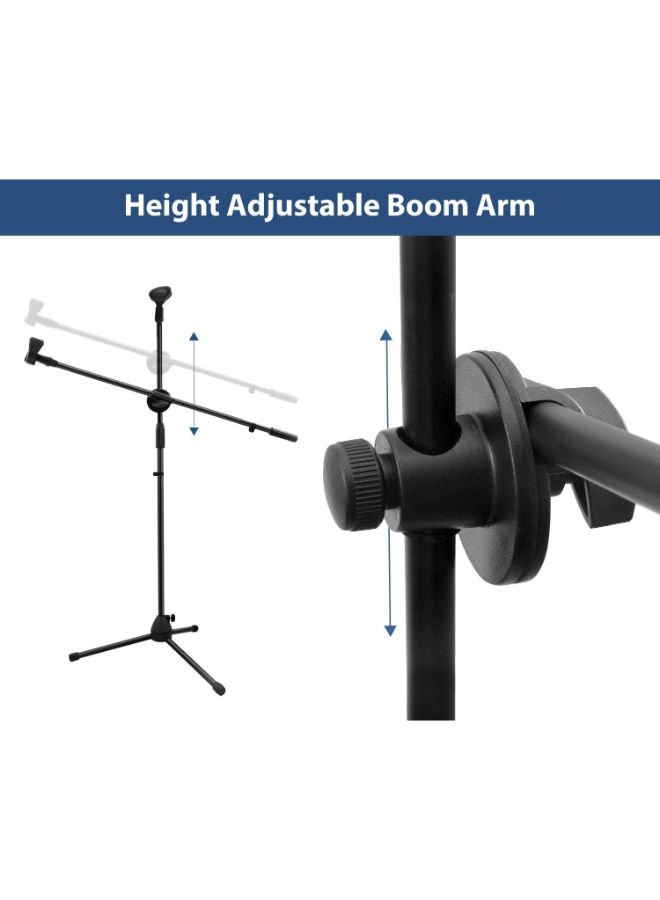Microphone Stand Ohuhu Tripod Mic Stand Boom With Clip