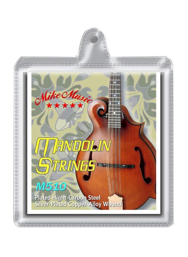 MIKE Clear Coated Mandolin String - Image 1