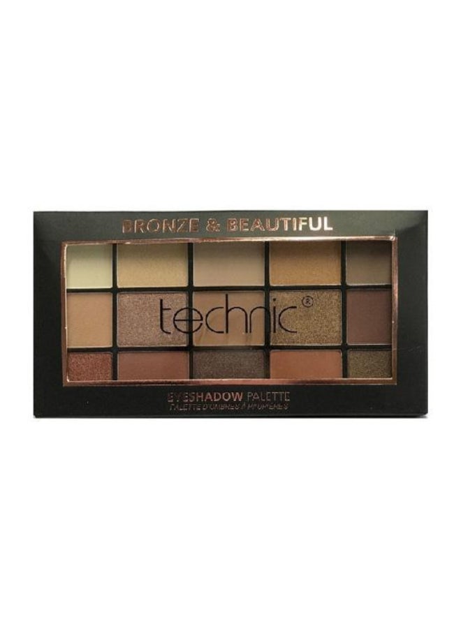Technic Bronze And Beautiful Eyeshadow Palette multicolour - Image 2