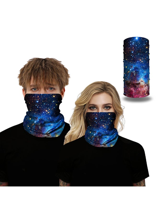 Generic Starry Sky Printed Windproof Balaclava Full Face Cover  - Image 4