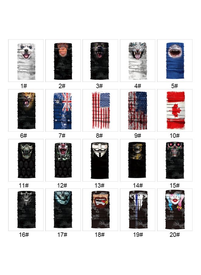 Generic Cool Robot Wolf Design Headband Balaclava Cover AC010  - Image 3