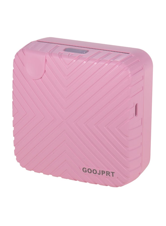 GOOJPRT - P6 Pocket Mini Printer Pink - Image 1