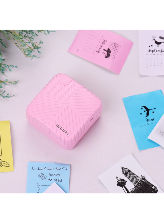 GOOJPRT - P6 Pocket Mini Printer Pink - Image 1