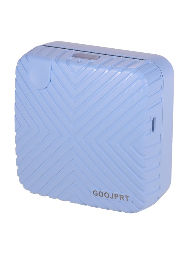 GOOJPRT - P6 Pocket Mini Printer Blue - Image 1