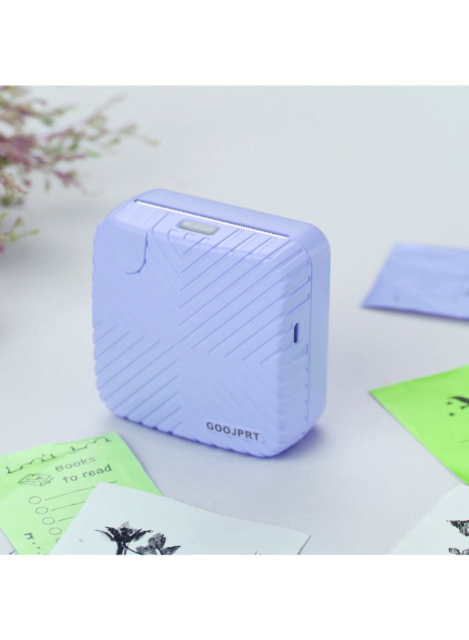 GOOJPRT - P6 Pocket Mini Printer Blue - Image 1