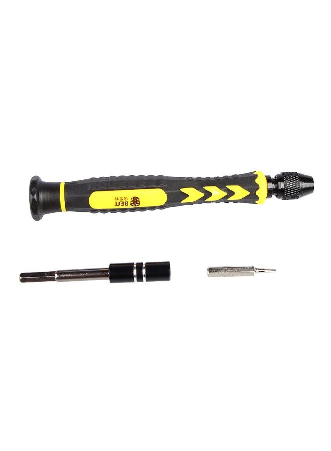 طقم أدوات إصلاح الأجهزة الإلكترونية 38 في 1 أصفر / أسود / أزرق - Image 2