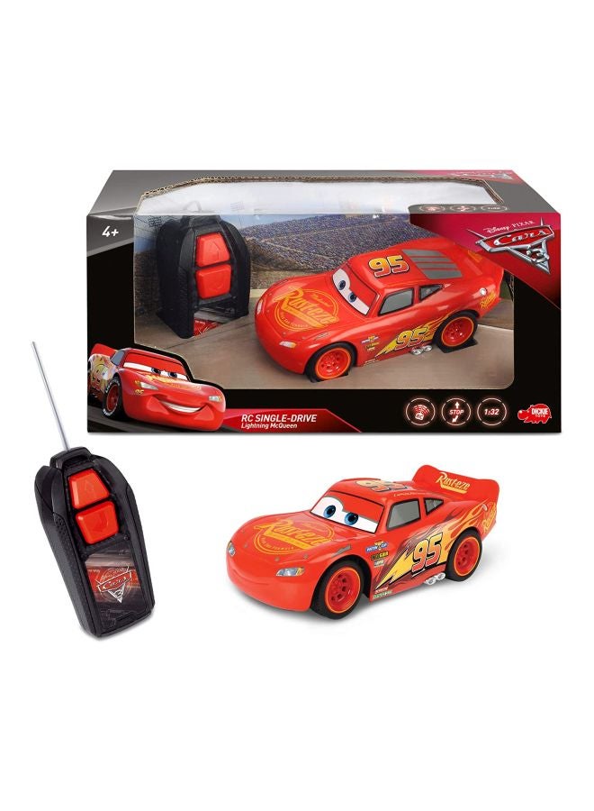 Dickie McQueen Designed RC Single-Drive Lightning Car 203081000S03 12.7x24.9x12.5cm - Image 3