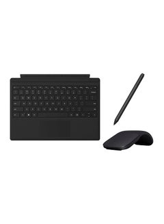 Microsoft Surface-Pro Keyboard With Surface Pen And Mouse Black  - Image 1