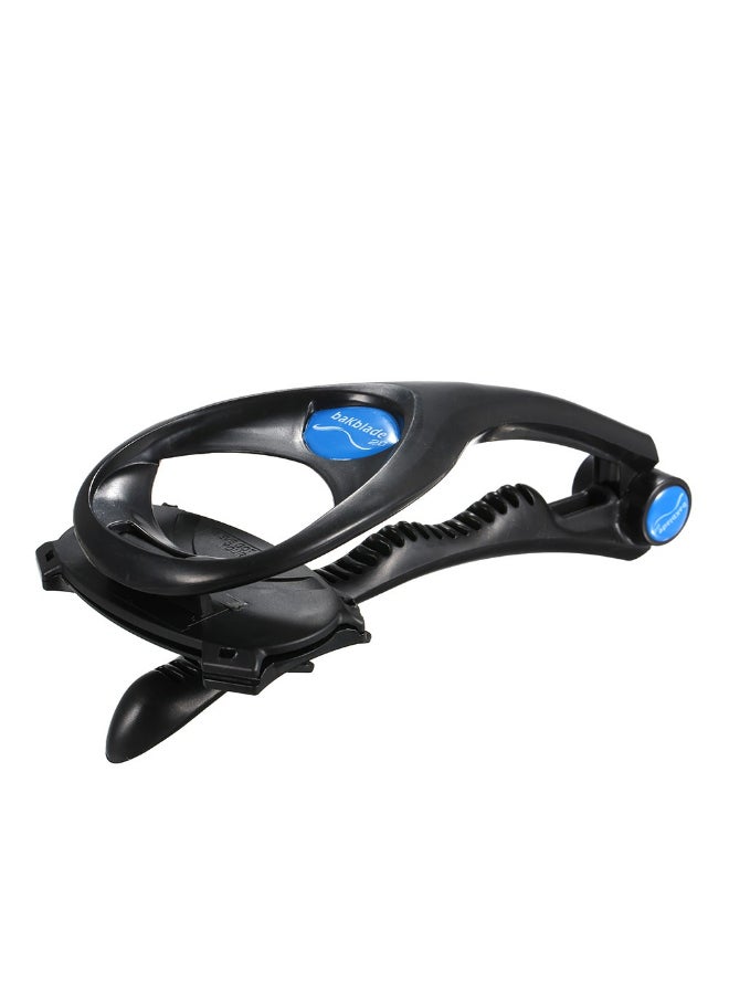 Portable Back Hair Removal And Body Shaver Device Black/Blue - Image 1