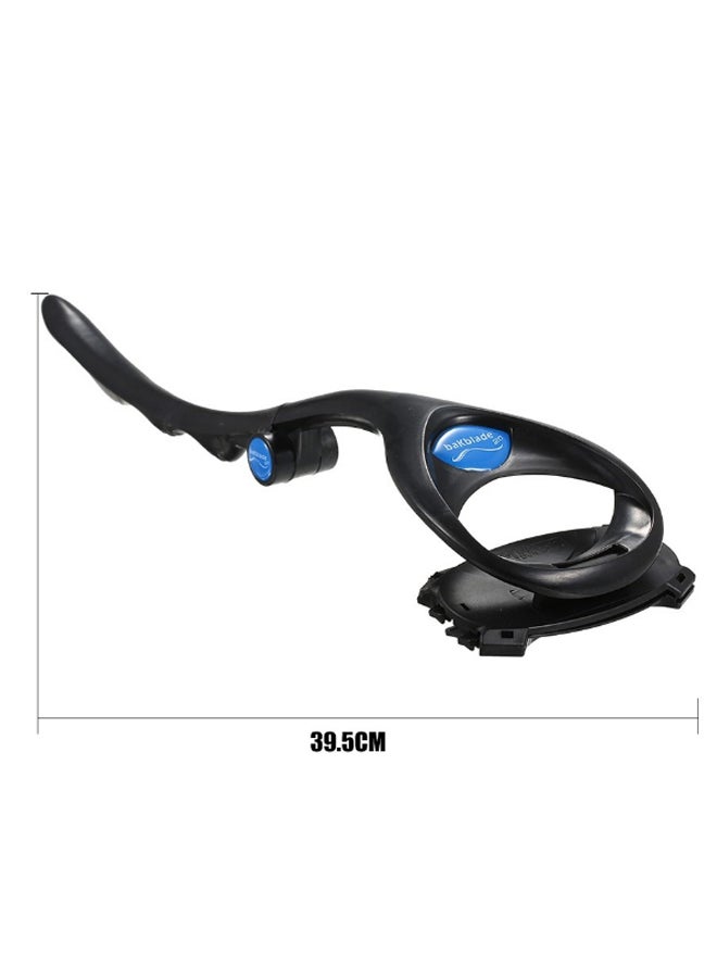 Portable Back Hair Removal And Body Shaver Device Black/Blue - Image 2