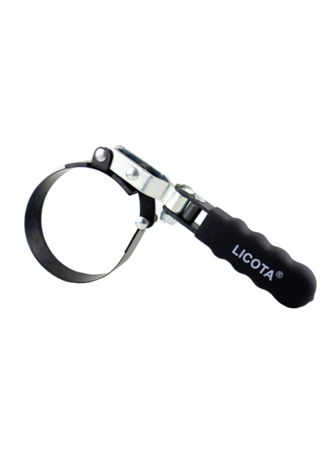 ليكوتا مفتاح براغي فلتر الزيت بقبضة قابلة للتعديل أسود/ فضي - Image 1